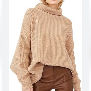 New W/Out Tags Free People Swim Too Deep Sweater